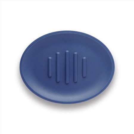 Sttelli Sttelli Belize Navy Plastic Soap Dish BEA-SDI-NAV
